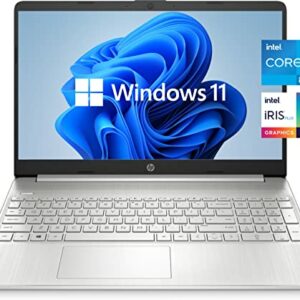 2022 HP Pavilion 15 Laptop, 15.6" FHD IPS Anti-Glare Display, 11th Gen Intel Core i5-1135G7, Intel Iris Xe Graphics, 16 GB RAM, 256 GB PCIe SSD, Long Battery Life, SD Card Reader, Windows 11 Home