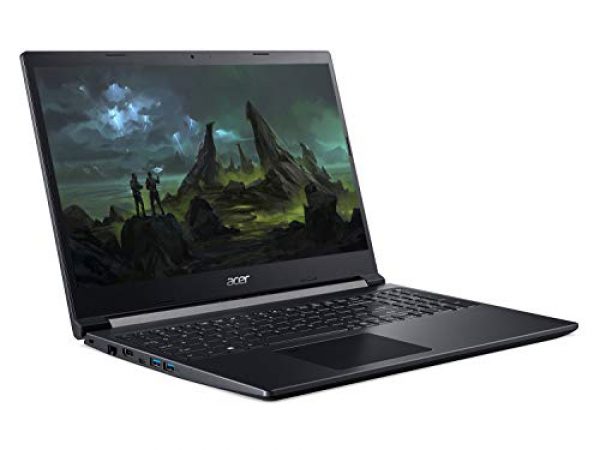 Acer Aspire 7 A715-42G 15.6 inch Gaming Laptop (AMD Ryzen 5 5500U, 8GB RAM, 512GB SSD, NVIDIA GTX 1650, Full HD Display, Windows 10, Black)