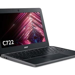 Acer Chromebook 311 C722 - (MediaTek 8183, 4GB RAM, 32GB eMMC, 11.6 inch HD Display, Chrome OS, Black)