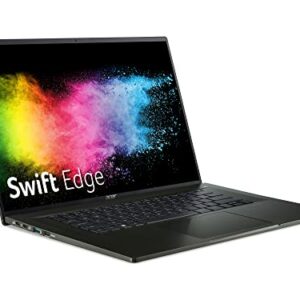 Acer Swift Edge SFA16-41 16 Inch Laptop - (AMD Ryzen 7 6800U, 16GB, 1TB SSD, AMD RDNA2, 4K OLED Display, Windows 11, Black)