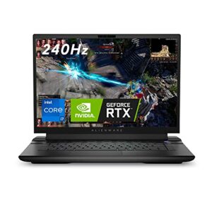 Alienware m16 16-inch QHD+ 240 Hz Gaming Laptop, Intel Core i7 13700HX, NVIDIA GeForce RTX 4070 8 GB, 16GB RAM,1TB SSD, Windows 11 Home (Dark Metallic Moon)