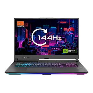 ASUS Laptop ROG Strix 17 G713PI 17.3” Full HD 144Hz Gaming Laptop (AMD Ryzen 9-7845H, NVIDIA GeForce RTX 4070, 16GB RAM, 1TB SSD, Windows 11)
