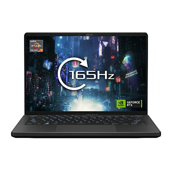 ASUS Laptop ROG Zephyrus G14 GA402NV 14.0” WQXGA 165Hz 500nits Gaming Laptop (AMD Ryzen R7-7735HS, NVIDIA GeForce RTX 4060, 16GB RAM, 512GB SSD, Windows 11)