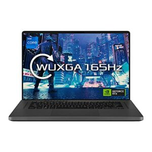 ASUS Laptop ROG Zephyrus G16 GU603ZV 16.0" WUXGA 165Hz Gaming Laptop (i7-12700H, NVIDIA GeForce RTX 4060, 16GB RAM, 512GB SSD, Windows 11, 90Whrs Battery)
