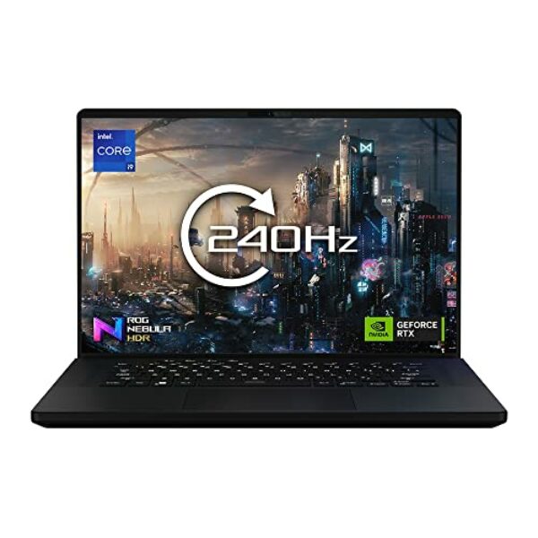 ASUS Laptop ROG Zephyrus M16 GU604VY 16.0" QHD+ 240Hz Gaming Laptop (Intel i9-13900H, NVIDIA GeForce RTX 4090, 32GB RAM, 2TB SSD, Windows 11) Includes ROG HDR Nebula Display