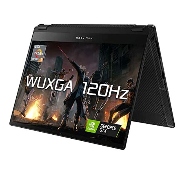 ASUS ROG Flow X13 GV301RE 13.4" WUXGA 120Hz Touchscreen Gaming Laptop (AMD Ryzen 7-6800HS, Nvidia GeForce RTX 3050Ti, 32GB RAM, 1TB SSD, Windows 11), Black