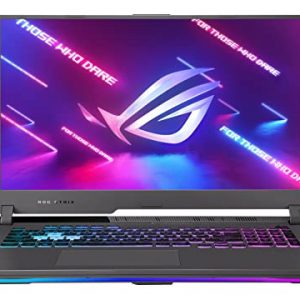 ASUS ROG Strix G17 (2021) Gaming Laptop, 17.3” 144Hz IPS Type FHD, NVIDIA GeForce RTX 3050 Ti, AMD Ryzen 7 4800H, 16GB DDR4, 512B PCIe NVMe SSD, RGB Keyboard, Windows 10, G713IE-EB74