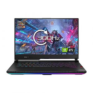 ASUS ROG Strix G533QS GeForce RTX 3080 300HZ Gaming Laptop (AMD Ryzen 9-5900HX, Nvidia GeForce RTX 3080, 32GB RAM, 2TB SSD, Opto Mechanical Per Key RGB, Windows 10)