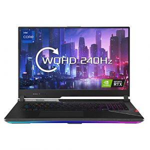 ASUS ROG Strix SCAR 17 SE G733CX 240Hz WQHD 17.3" Gaming Laptop (Intel i9-12950H, Nvidia GeForce RTX 3080Ti, 32GB RAM, 2TB SSD, Per Key RGB, Windows 11)