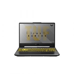 ASUS TUF Gaming F15 FX506LH-HN117T Notebook 39.6 cm (15.6) Full HD Intel Core i5 8 GB DDR4-SDRAM 512 GB SSD NVIDIA® GeForce® GTX 1650 Wi-Fi 6 (802.11ax) Windows 10 Home Black