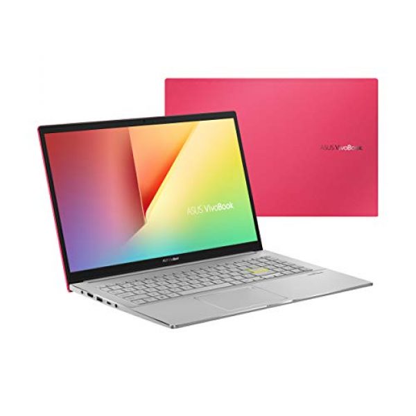 ASUS VivoBook S15 S533 Thin and Light Laptop, 15.6” FHD Display, Intel Core i5-1135G7 Processor, 8GB DDR4 RAM, 512GB PCIe SSD, Wi-Fi 6, Windows 10 Home, Resolute Red, S533EA-DH51-RD