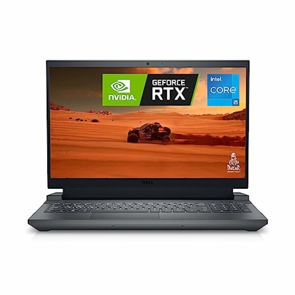 Dell G15 5530 Gaming Laptop | Intel Core i5-13450HX | 15.6 Inch FHD 165Hz Display | NVIDIA GeForce RTX 4050 | 16GB DDR5 RAM | 512GB SSD | Windows 11 Home | Dark Shadow Gray