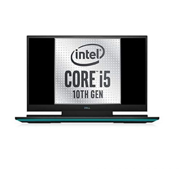 Dell G7 17 7700 17.3" FHD 144Hz Gaming Laptop, Intel Core i5-10300H, NVIDIA GeForce GTX 1660Ti 6GB, 8GB RAM, 512GB SSD, Backlit Keyboard, Fingerprint Reader, Windows 10 Home (Black)