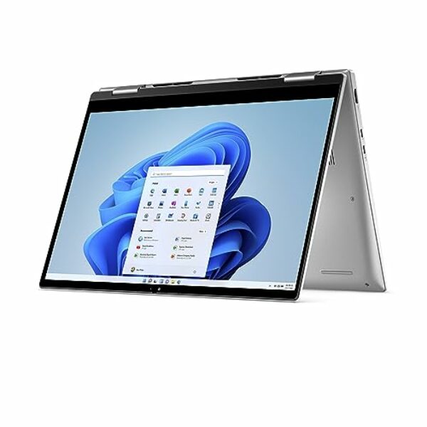 Dell Inspiron 14 7430 2-in-1 Laptop, 13th Generation Intel Core i5-1335U, 14" 16:10 FHD+ Touchscreen, 8GB RAM, 512GB SSD, Backlit Keyboard, Fingerprint Reader, Windows 11 Home (Platinum Silver)