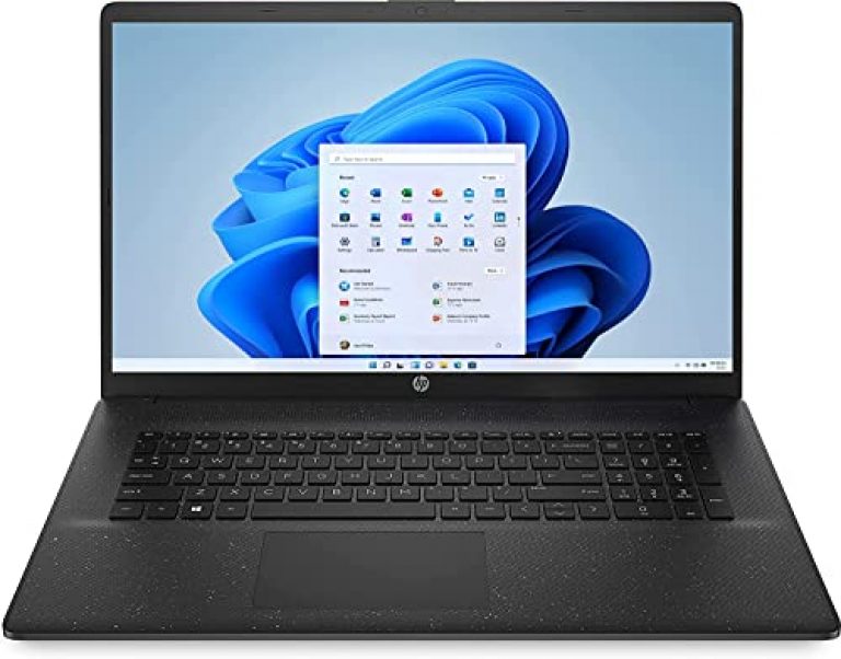 HP 17.3 Inch Laptop PC 17-cn0041sa, Intel Pentium Gold, 4 GB RAM, 128 GB SSD, FHD, with Microsoft 365 Personal 12 Months Included