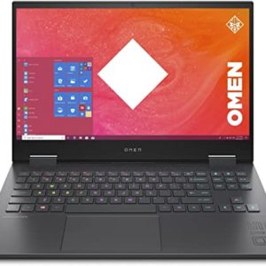 HP OMEN 15-en1000na 15.6" 165Hz QHD Gaming Laptop, AMD Ryzen 7 5800H (8 Cores, 4.4GHz), NVIDIA GeForce RTX 3070 Graphics, 32GB DDR4, 1TB SSD, WIFI 6 & BT 5.0, Free upgrade to Windows 11 pro - 3E5V4EA