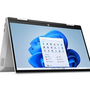 HP Pavilion x360 14 inch 2-in-1 Laptop PC 14-dy0017na. Touch Screen, Intel Core i5-1135G7, 16GB RAM, 512GB SSD, Intel Iris Xe Graphics, FHD, Free upgrade to Windows 11 - Silver