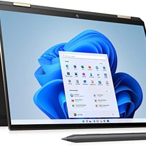 HP Spectre x360 14" 2-in-1 Laptop PC 14-ea0007sa, Touch Screen, Windows 10 Home, Powered by Intel Evo Platform & Intel Core i5-1135G7 Processor, 8GB RAM, Iris Xe Graphics, 512GB SSD, WUXGA+, Black