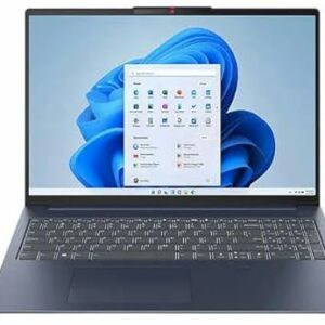 Lenovo 2023 IdeaPad Slim 5i 16" WUXGA IPS Touch Laptop 13th Intel 10-Core i7-1355U 16GB LPDDR5 512GB NVMe SSD Iris Xe Graphics HDMI WiFi AX USB-C w/DP Fingerprint Backlit KB Windows 11 Pro w/RE USB