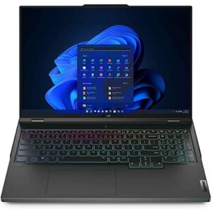 Lenovo Legion Pro 7 16 Inch WQXGA Gaming Laptop - (Intel Core i9-13900HX, NVIDIA GeForce RTX 4080 12GB GDDR6 RAM, 32GB RAM, 1TB SSD, Windows 11 Home) - Onyx Grey