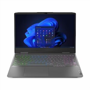 Lenovo LOQ 15.6 Inch FHD Gaming laptop (AMD Ryzen 5 7640HS, NVIDIA GeForce RTX 4060 16GB RAM, 512GB SSD, Windows 11 Home) - Storm Grey