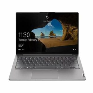 Lenovo ThinkBook 13s G3 13.3" WUXGA IPS Laptop AMD Ryzen 5 5600U 2.3GHz Hexa Core 16GB RAM 512GB SSD Backlit Keyboard Fingerprint Reader Windows 11 Pro Mineral Grey