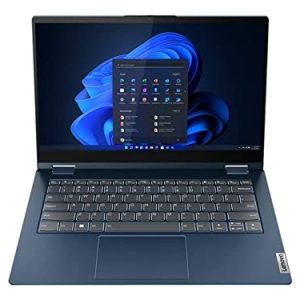 Lenovo ThinkBook 14s Yoga G2 IAP Hybrid (2-in-1) 35.6 cm (14") Touchscreen Full HD Intel Core i5 8 GB DDR4-SDRAM 256 GB SSD Wi-Fi 6 (802.11ax) Windows 11 Pro Blue