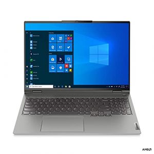 Lenovo ThinkBook 16p Notebook 40.6 cm (16") WQXGA AMD Ryzen 7 16 GB DDR4-SDRAM 512 GB SSD NVIDIA GeForce RTX 3060 Wi-Fi 6 (802.11ax) Windows 11 Pro Grey