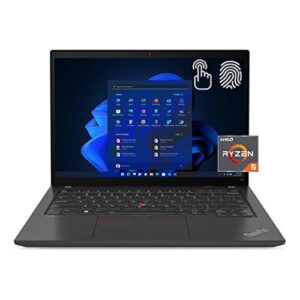 Lenovo ThinkPad T14 Gen 3 Touch laptop, 14" WUXGA IPS Touchscreen, AMD 6-Core Ryzen 5 PRO 6650U (Beat i7-1255U), 16GB RAM, 1TB PCIe SSD, USB-C, WiFi6, Backlit, FP Reader,Win 11 Pro