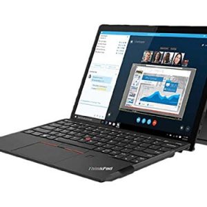 Lenovo ThinkPad X12 Detachable Hybrid (2-in-1) 31.2 cm (12.3") Touchscreen Full HD+ Intel® Core i3 8 GB LPDDR4x-SDRAM 256 GB SSD Wi-Fi 6 (802.11ax) Windows 10 Pro Black