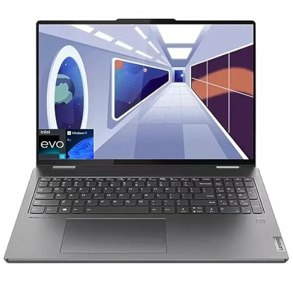 Lenovo Yoga 7i 2-in-1 Touch Laptop, 16" WUXGA IPS Display, 13th Gen Intel Core i5-1335U, 8GB DDR5, 1TB PCIe 4.0, WIFI 6E, FP Reader, Thunderbolt 4, Backlit KB, HDMI, US Version KB, Win 11 Pro