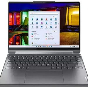 Lenovo Yoga 9i Gen 7 Laptop Computer - 14" WQUXGA (3840x2400) OLED Touch Display, Intel Core i7-1260P Processor, 16GB DDR5 RAM, 512GB PCIe SSD, Win 11 Home OS - Storm Grey