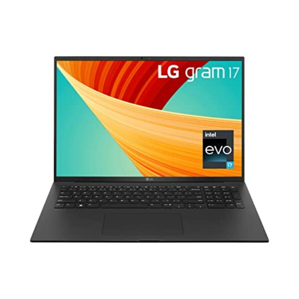 LG gram 2023 17Z90R 17 inch ultra-lightweight laptop, intel i7-1360P, 16GB RAM, 1TB SSD, Dolby ATMOS, Windows 11 (Obsidian Black)