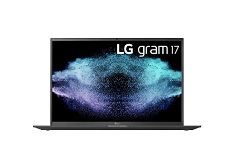 LG gram Laptop 17Z90P - 17 Inch, Intel Evo Core i7 - 11th Gen, 80Wh Battery, (2560 x 1600 px), 16 GB RAM, 1 TB SSD Memory, Windows 11 OS