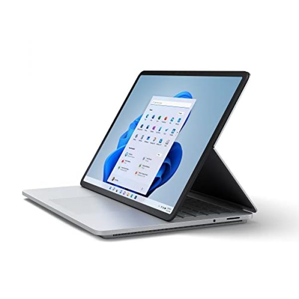 Microsoft Surface Laptop Studio - 14.4" Touchscreen Laptop (Platinum) - Intel 11th Gen i5, RAM 16GB, SSD 256GB - Windows 11 Home - 2022 edition