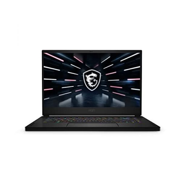 MSI Notebook Stealth GS66 Gaming Laptop (12UH-200UK), Intel Core i9-12900H, 15.6" Inches QHD 240Hz Panel, NVIDIA GeForce RTX 3080, 32GB, 2TB SSD, Windows 11- Core Black