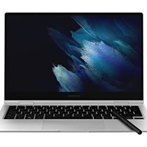 Samsung Galaxy Book Pro 360 5G Intel Core i5 13.3 Inch with Windows 11 and intel Evo Platform Touchscreen Laptop 8GB RAM 256GB Storage Silver (UK Version)