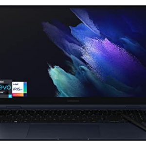 Samsung Galaxy Book Pro 360 Intel Evo i7 with Windows 10 Home 15.6 Inch Touchscreen Laptop 16GB RAM 512GB Storage Mystic Navy (UK Version) - FREE Upgrade to Windows 11