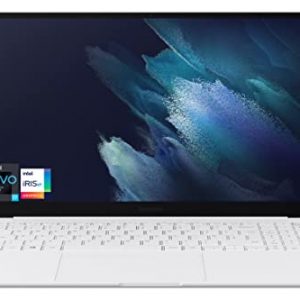 Samsung Galaxy Book Pro Intel Evo i7 with Windows 10 Home 15.6 Inch Laptop 16GB RAM 512GB Storage Mystic Silver (UK Version) - FREE Upgrade to Windows 11